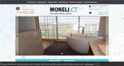 Desktop Screenshot of moneli.cz